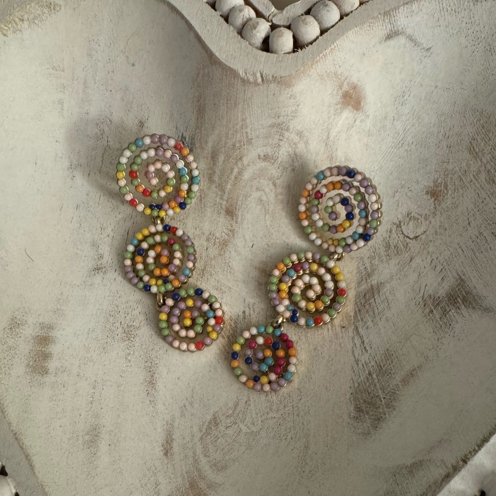Colorful earrings